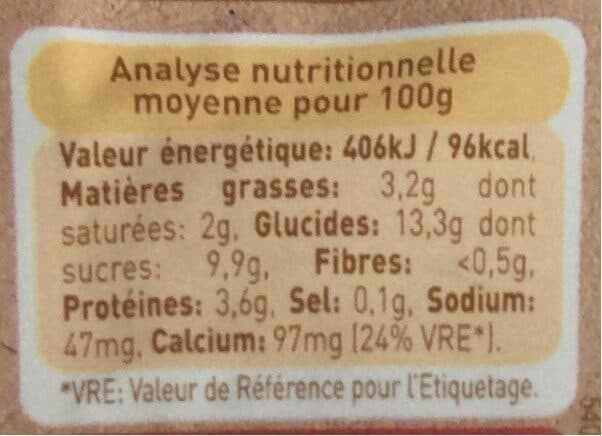Babybio Creme semoule vanille packshot
