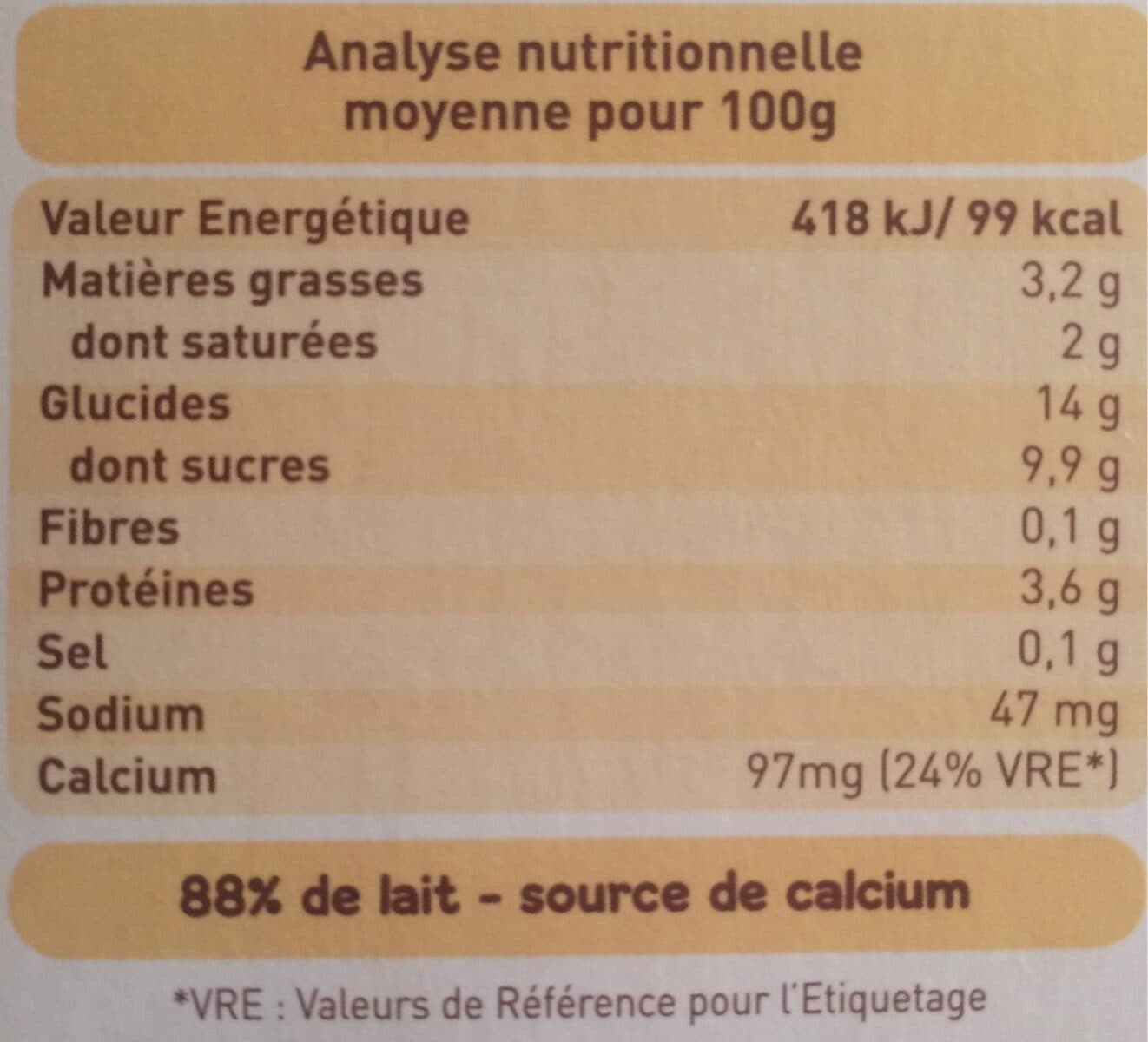 Babybio Crème semoule vanille packshot