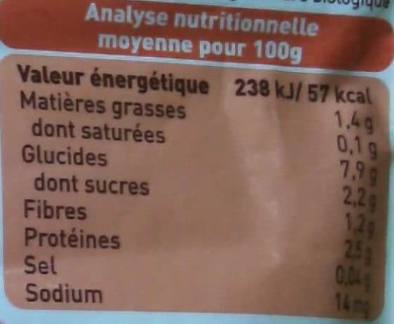 Babybio Poche Ragout Legume-porc packshot