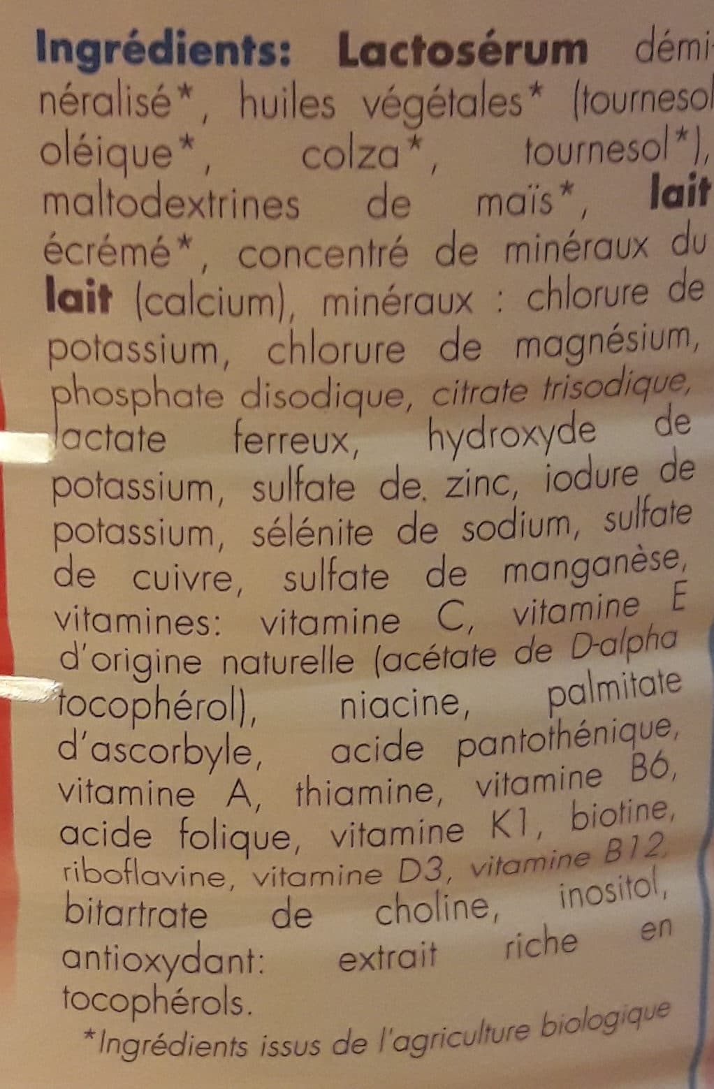 Babybio Priméa - Lait Nourrisson - 1 de 0 à 6 mois packshot