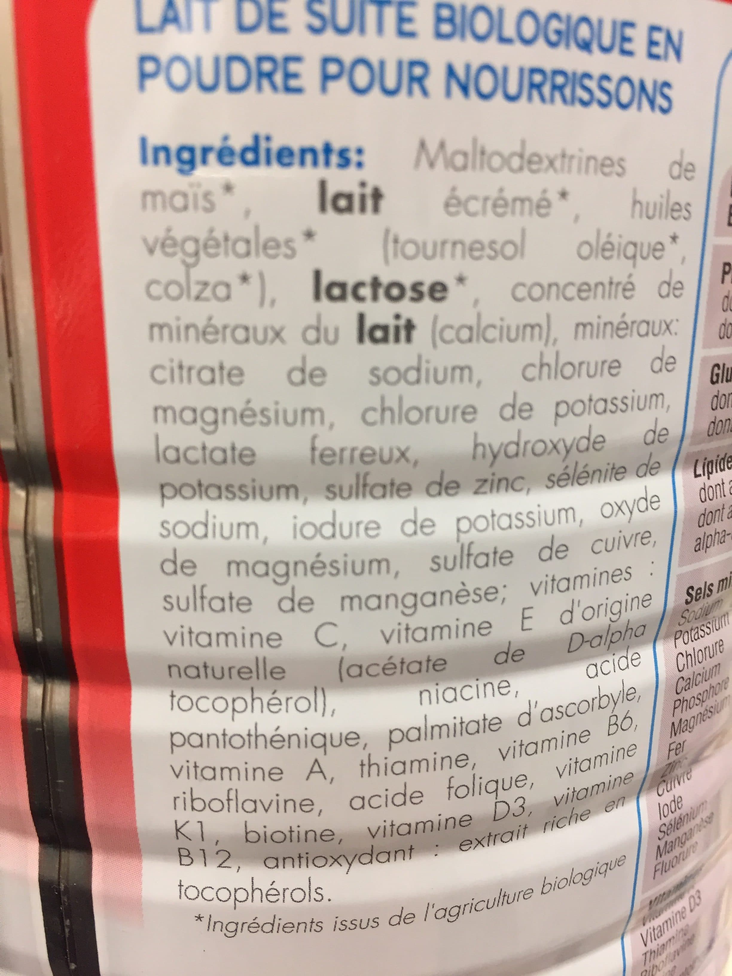 BabyBio Lait de suite en poudre, dès 6 mois - Primea packshot