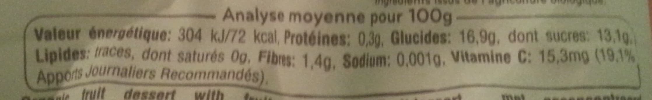 Kalibio Cool Fruits Pomme pêche abricot packshot
