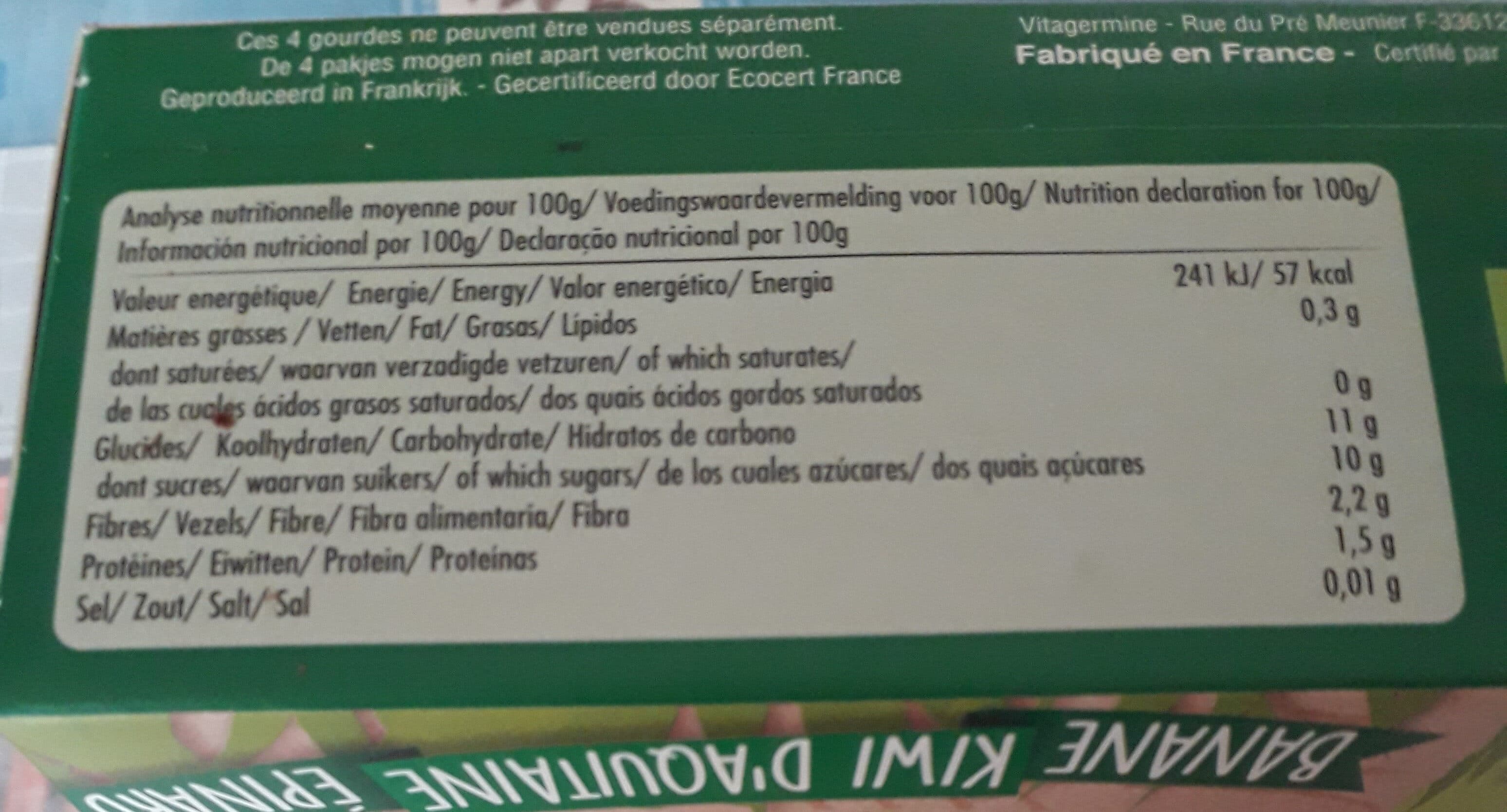 Vitabio Cool fruits et legumes packshot