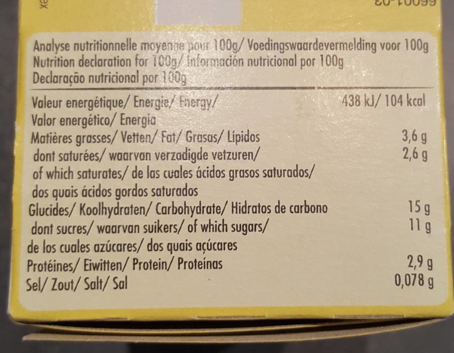 Vitabio Cool Goûter au lai vanille packshot