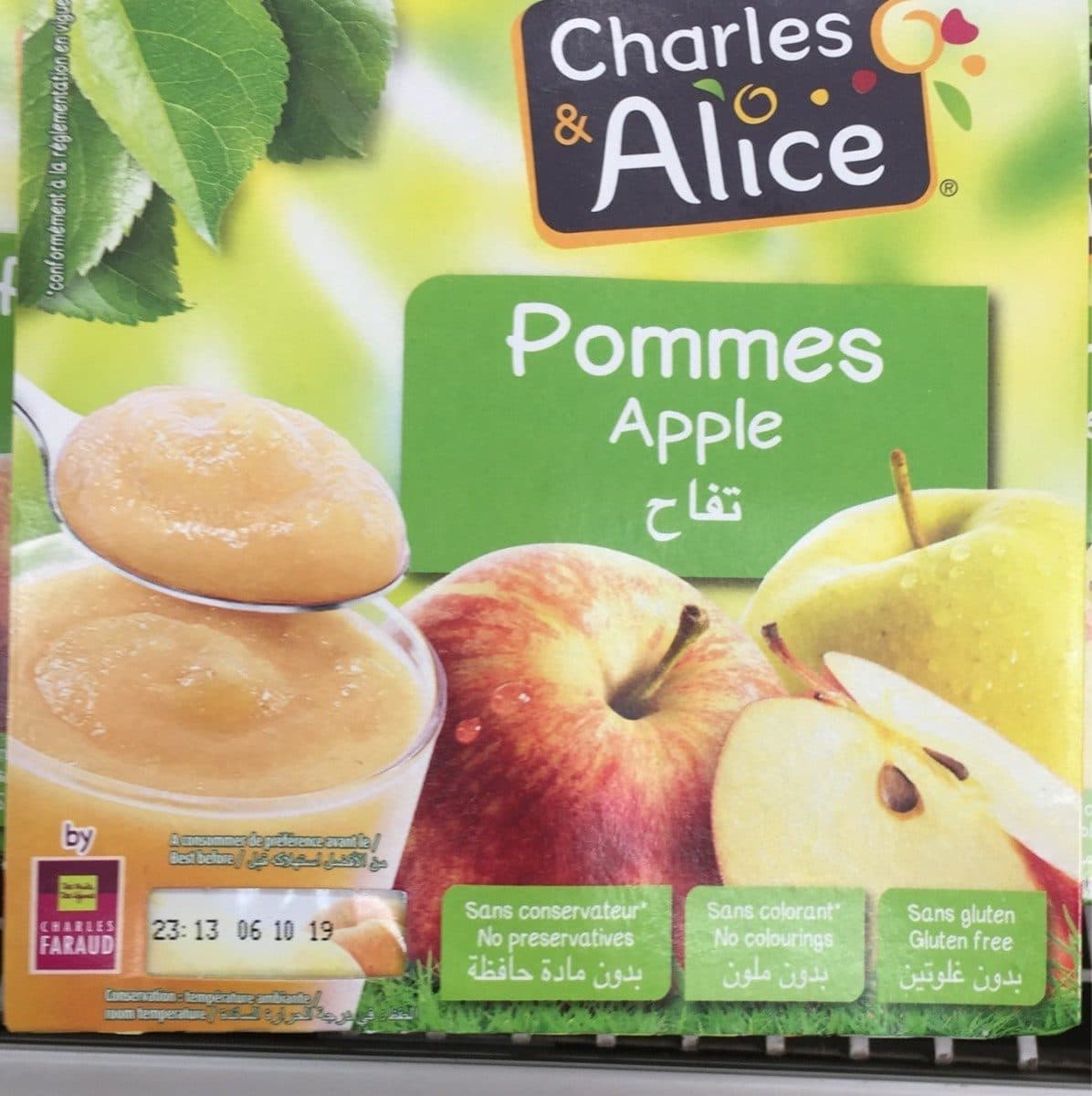 Charles & Alice Compote de Pommes packshot
