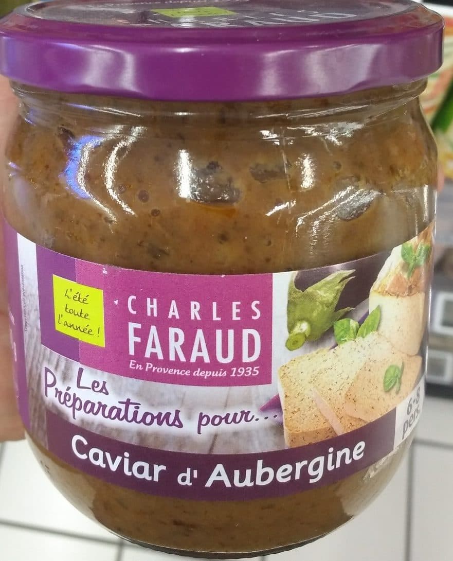 Charles Faraud Caviar d'Aubergine packshot