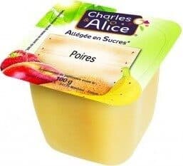 Charles & Alice Compote De Poires Allégée En Sucre packshot
