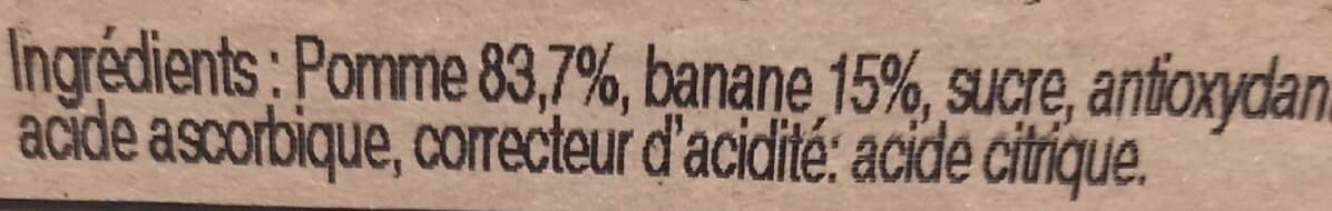 Charles & Alice Compote Pommes Bananes packshot