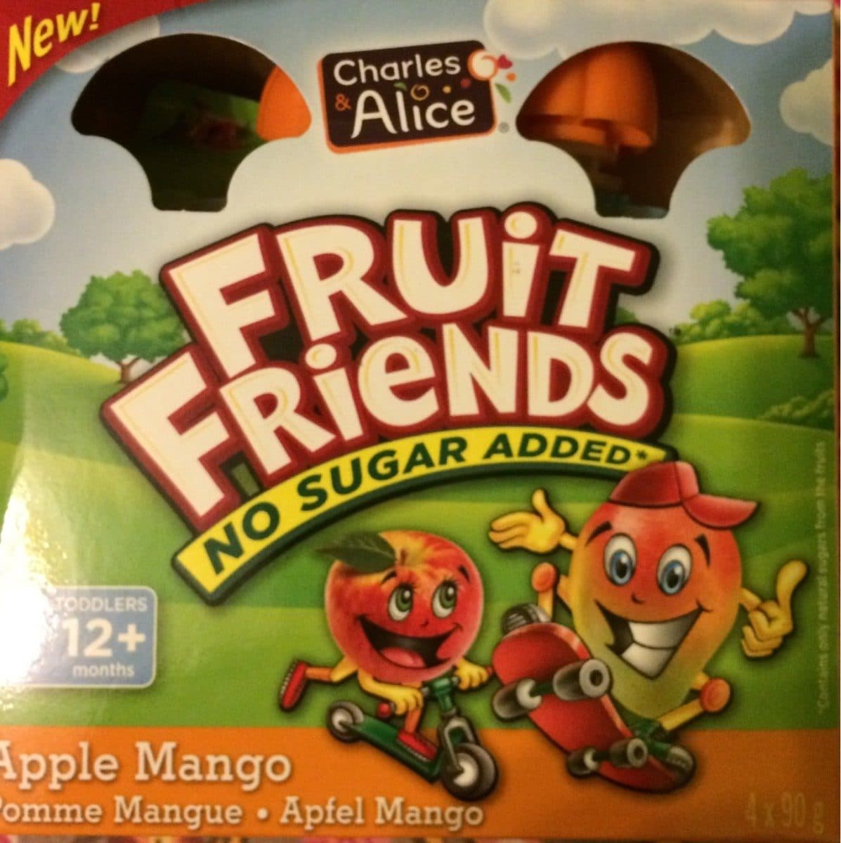 Charles & Alice Charles Alice Apple Mange Squeeze Fruit, packshot