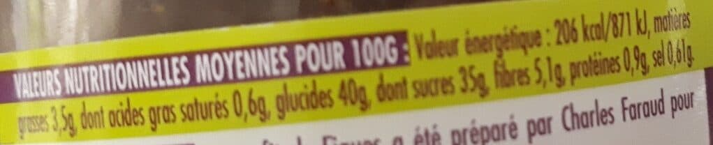 Charles Faraud Confit de figues packshot
