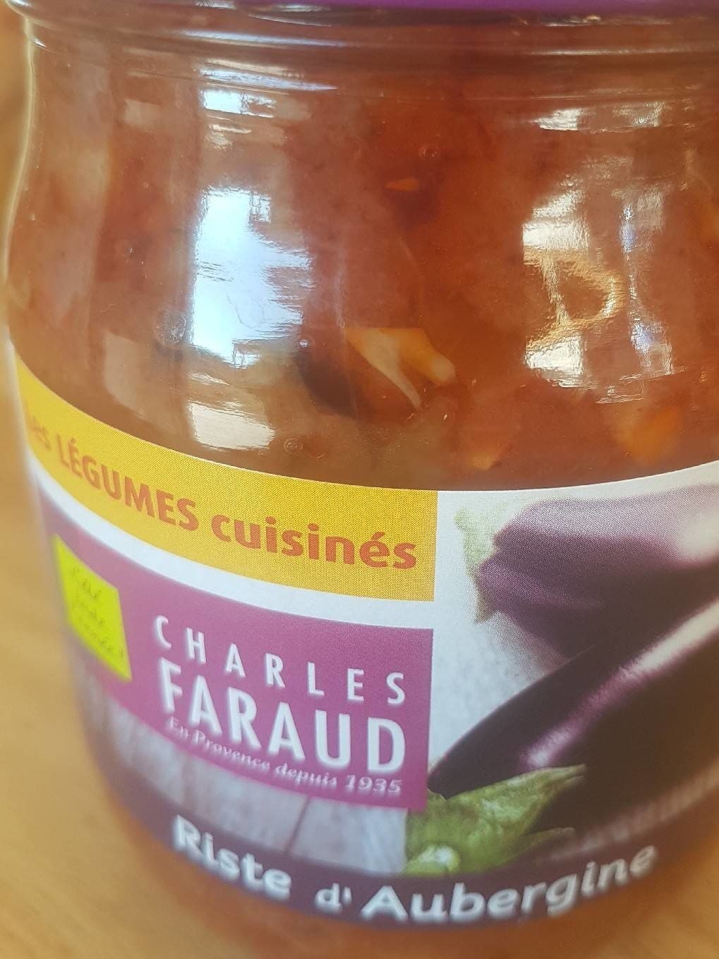 Charles Faraud Riste d'Aubergine packshot