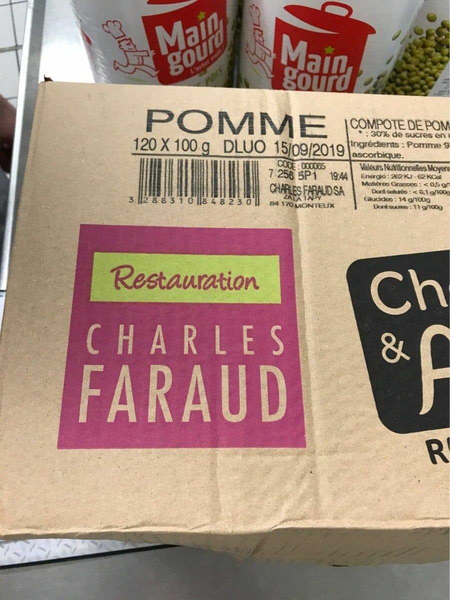 Open Food Facts Compote packshot