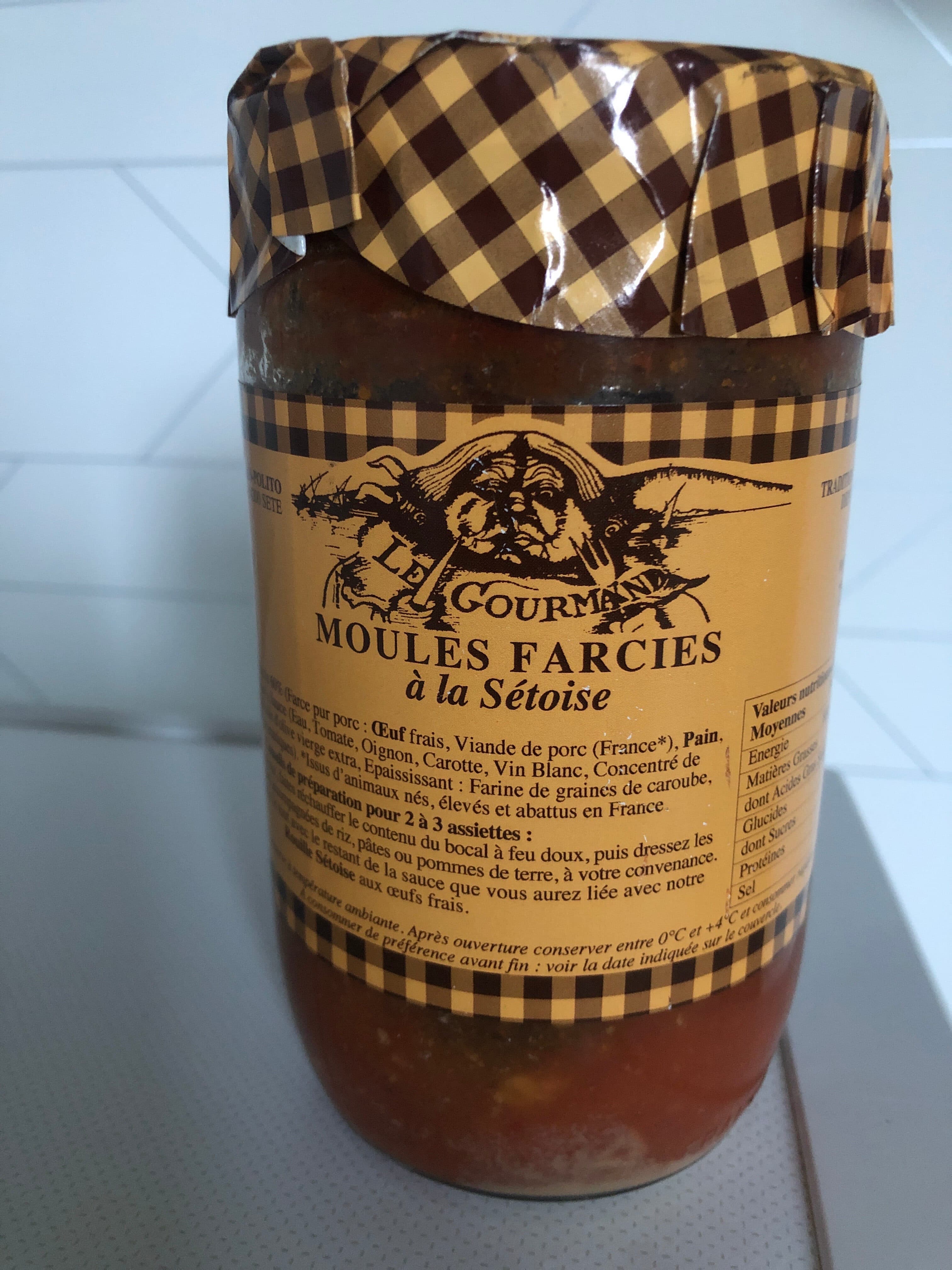 Azais Polito Moules Farcies 720 ML packshot