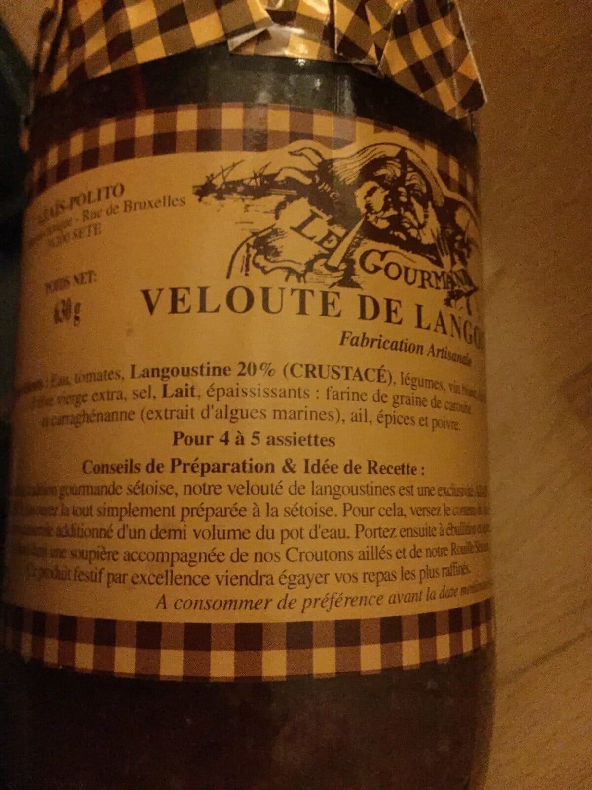 Open Food Facts Velouté De Langoustines 720 ML packshot