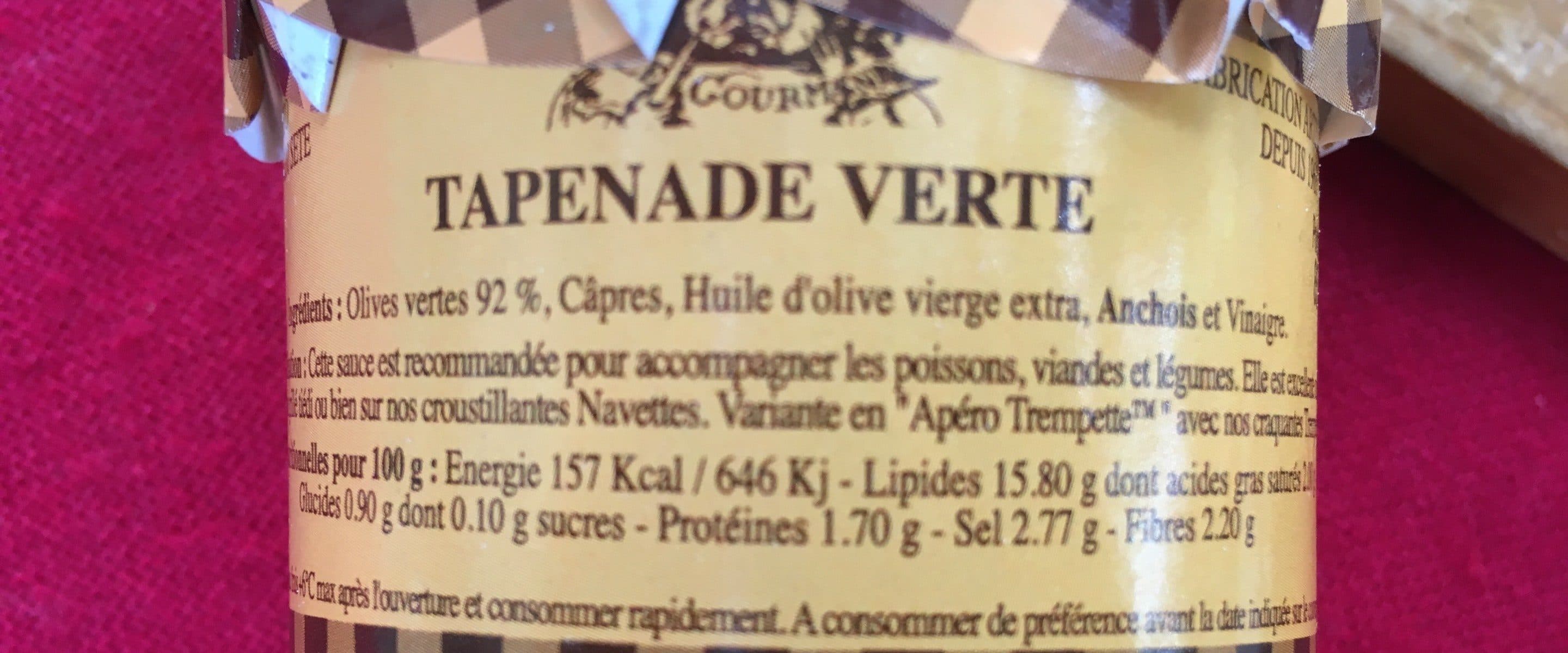 Azaïs Polito Tapenade verte packshot