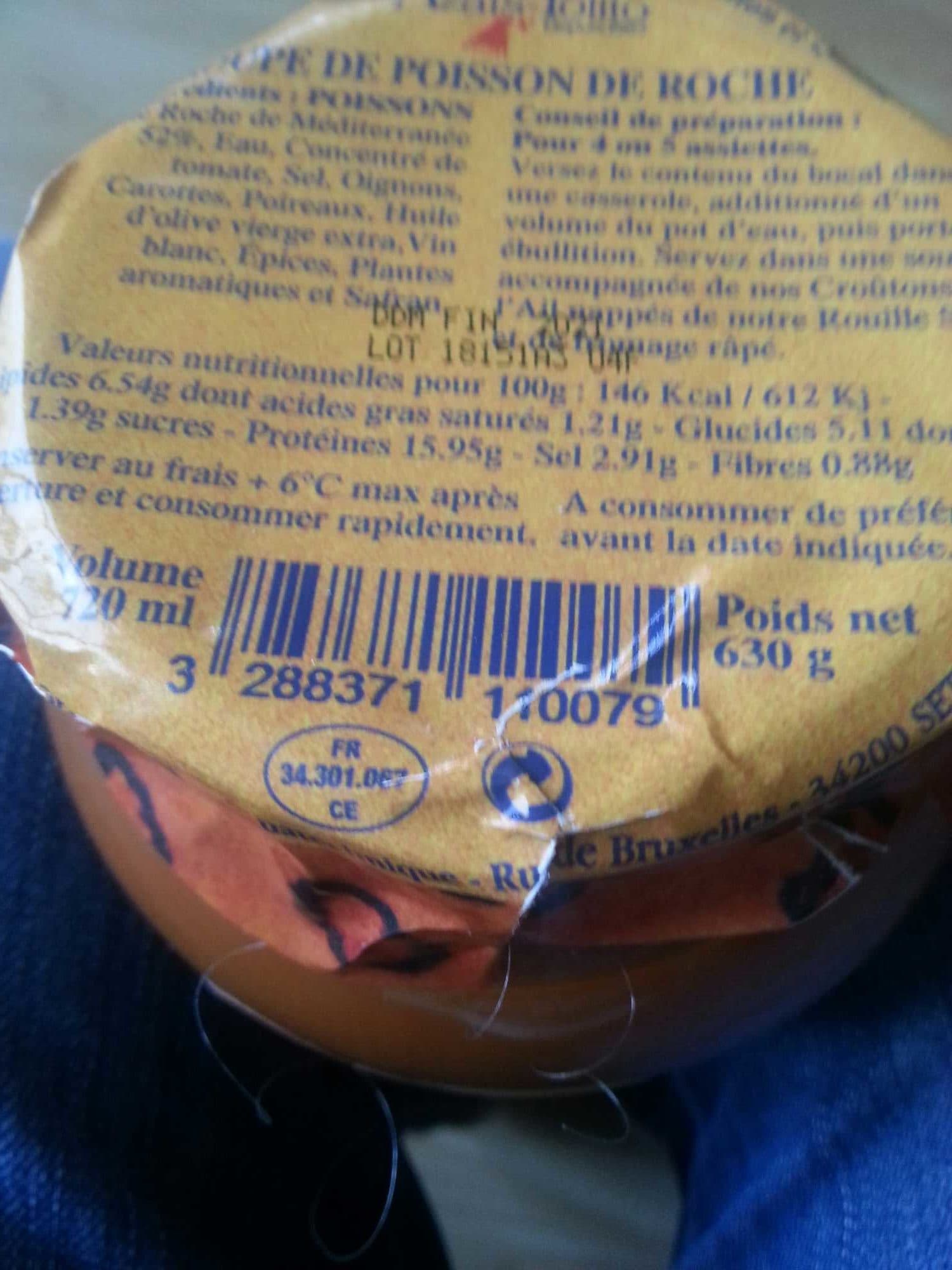 Les Saveurs Du Midi Rouille Sétoise Aux Oeufs Frais 106 ML packshot