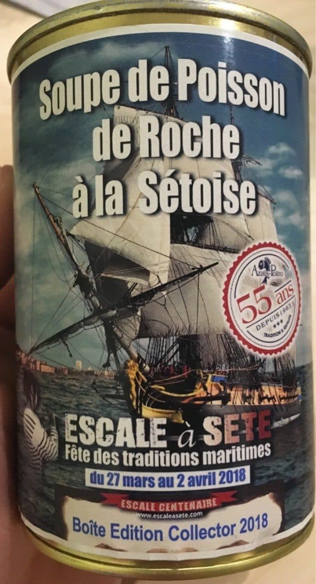 Open Food Facts Soupe de poisson de roche a la Setoise packshot