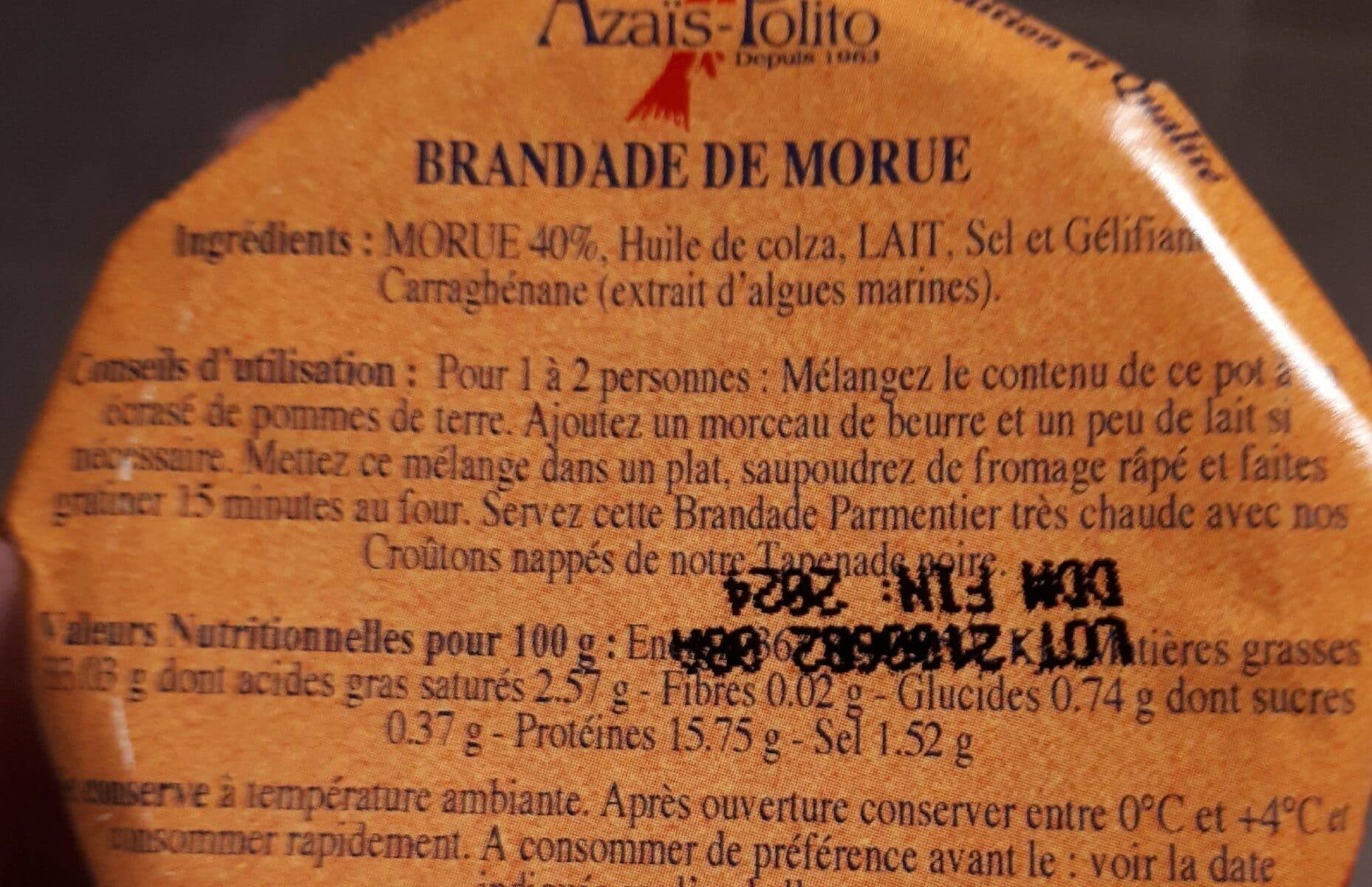 Le Gourmand Brandade De Morue 210 ML packshot