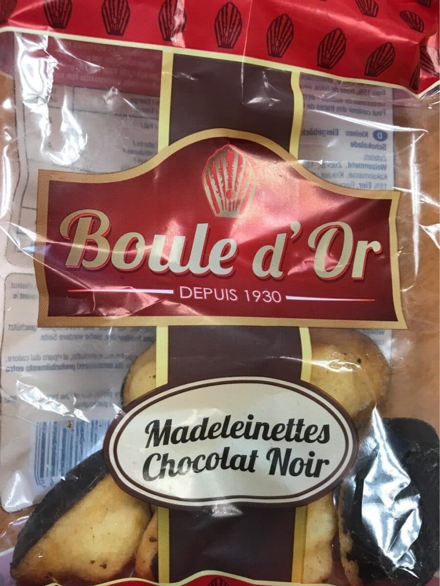 Boule D’or Madeleinettes chocolat noir packshot