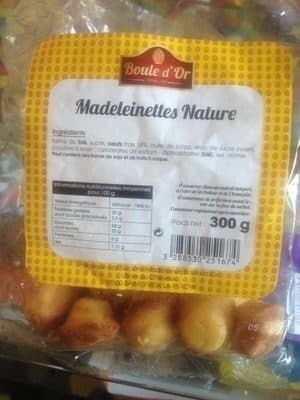 Boule d'Or Madeleinettes nature packshot