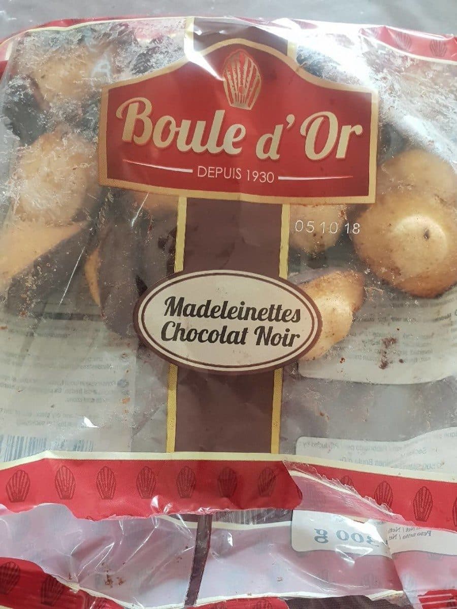 Open Food Facts Madeleinettes chocolat noir packshot