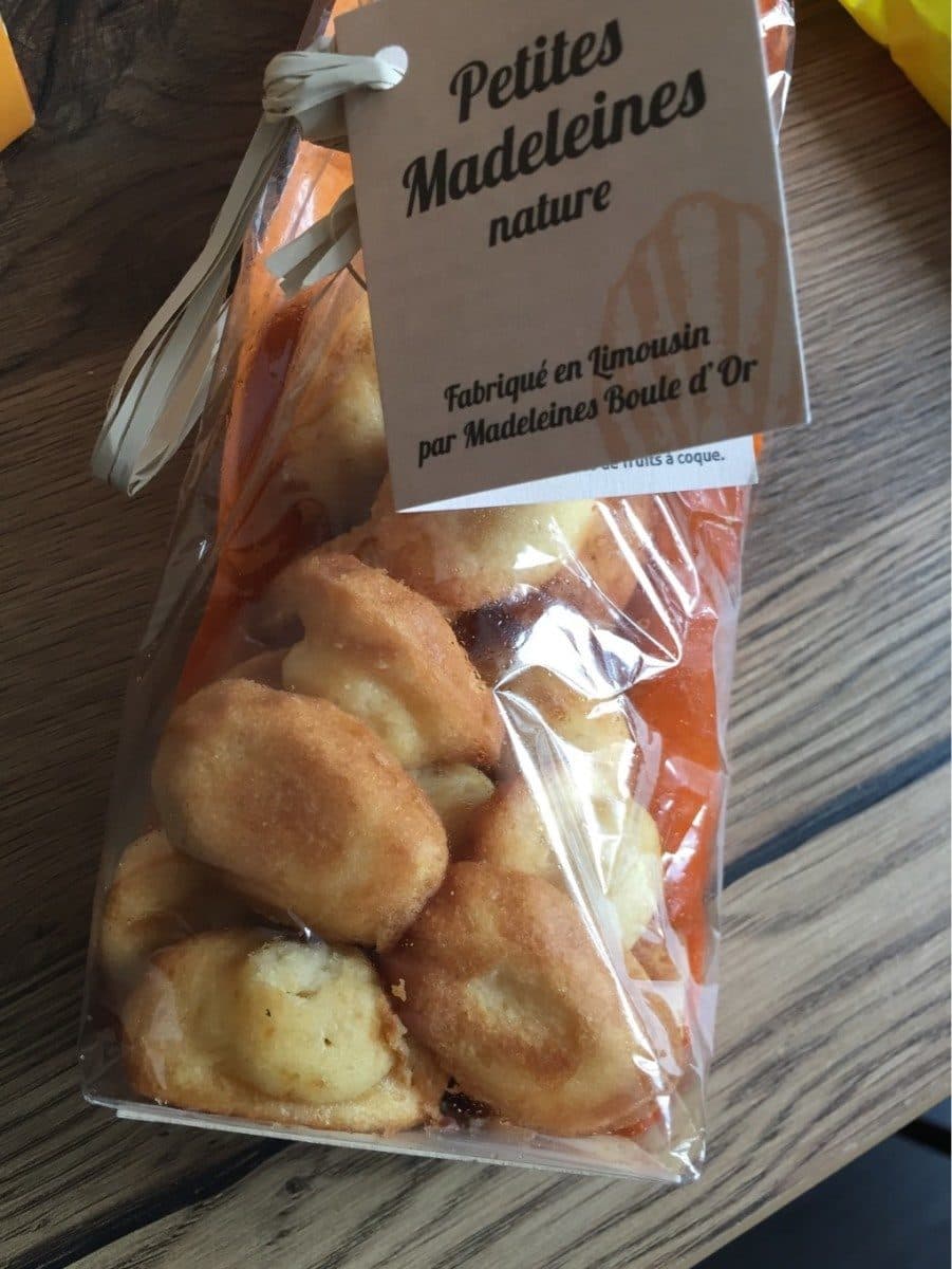 Open Food Facts Petites madeleines natures packshot