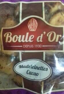 Open Food Facts Madeleinettes cacao packshot