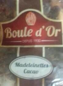 Open Food Facts Madeleinettes cacao packshot
