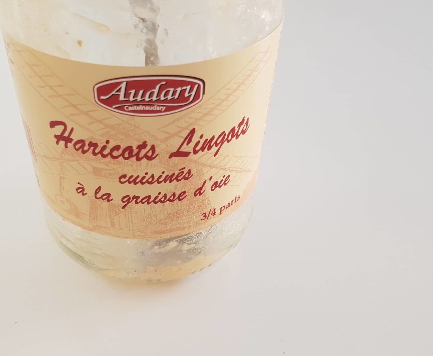 Audary Haricots lingots cuisines a la graisse d oie packshot