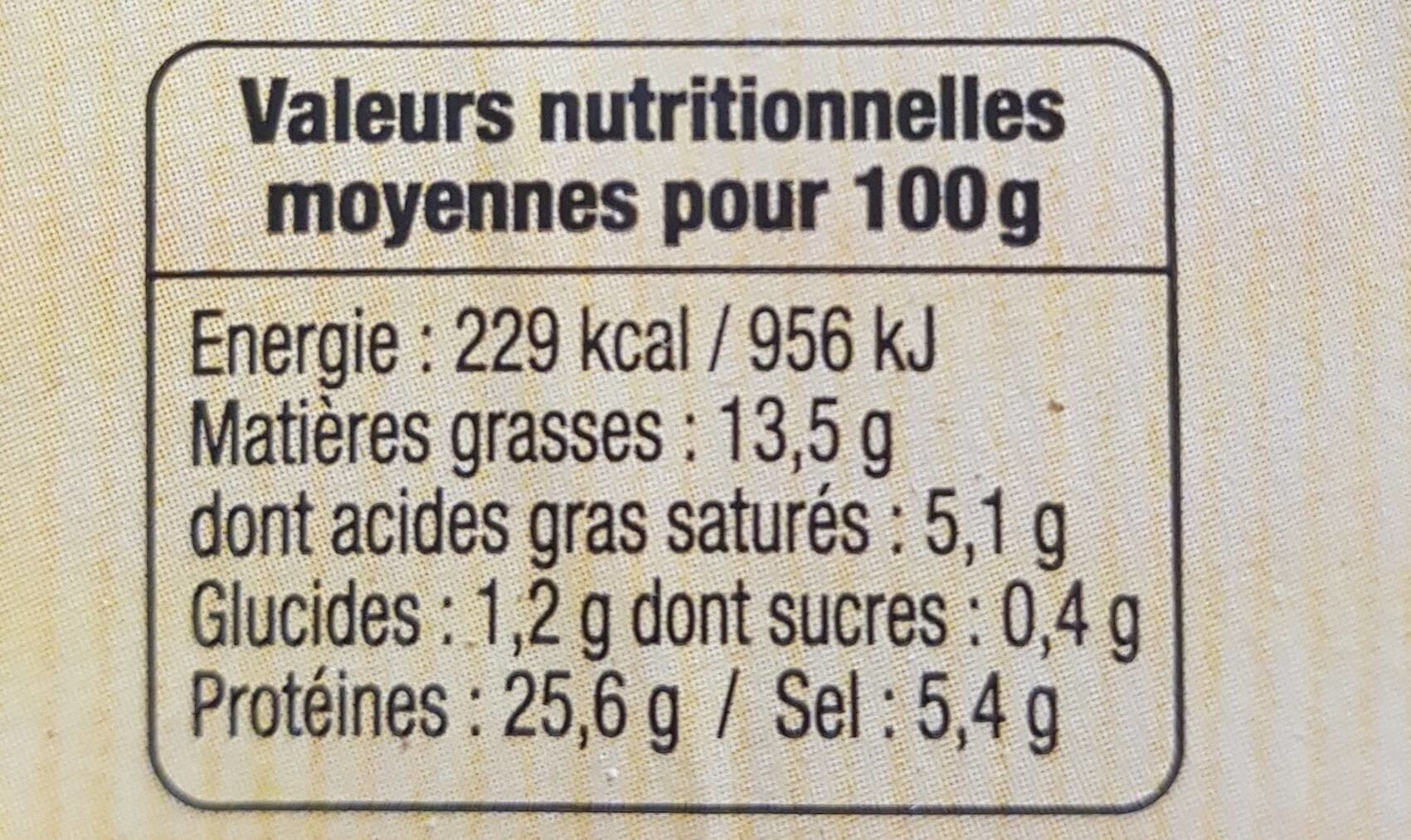 Maison Milhau Jambon sec 2x10 tranches intercalaire Milhau packshot