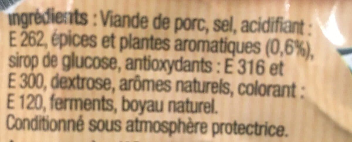 Maison Milhau Chipolatas aux herbes packshot