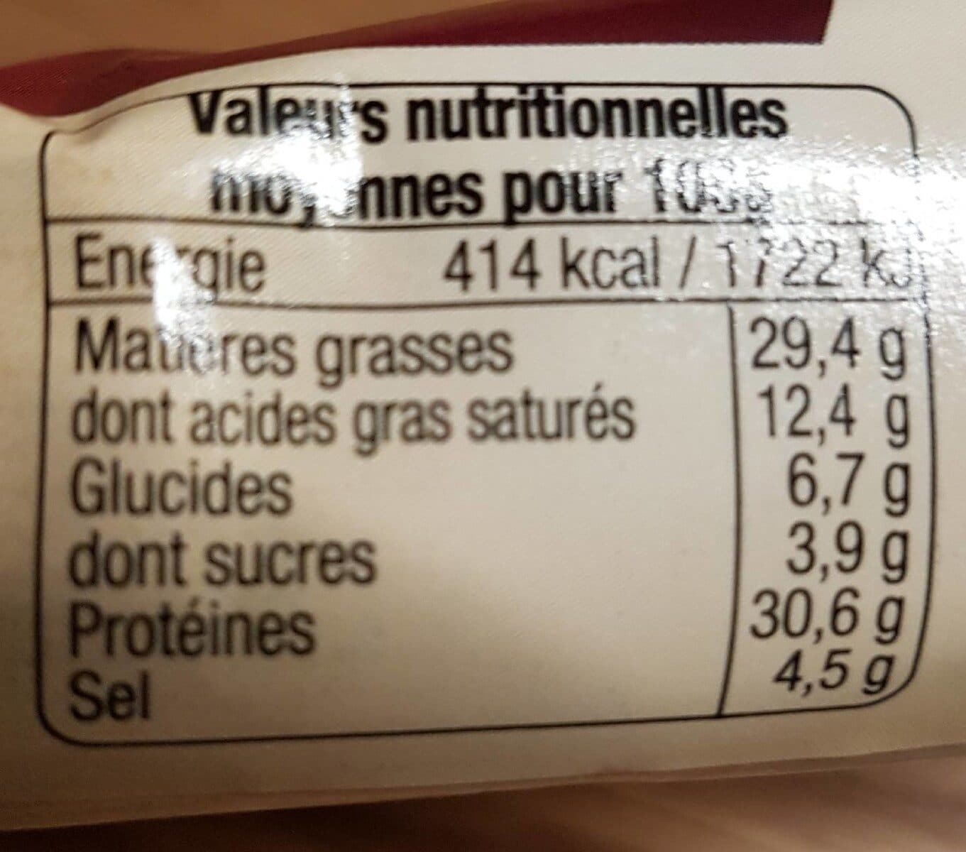 Maison Milhau Saucisse sèche de foie packshot