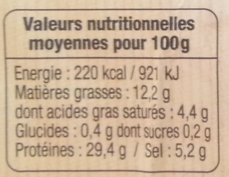Milhau Jambon sec supérieur packshot