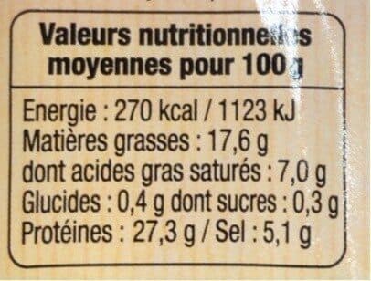 Maison Milhau Jambon sec Superieur packshot