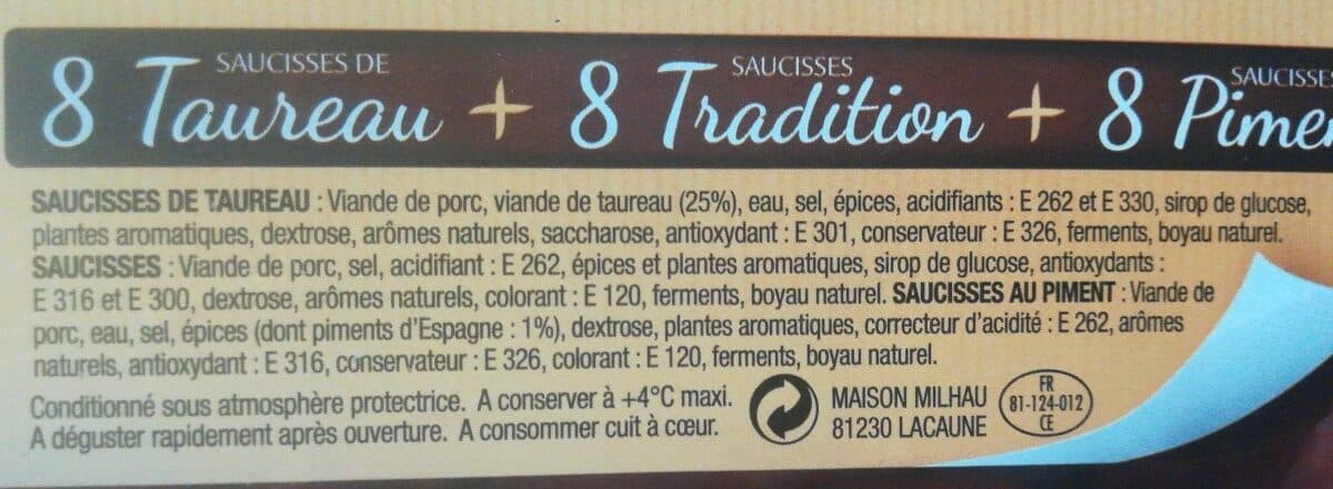 Maison Milhau Les instants grillades packshot
