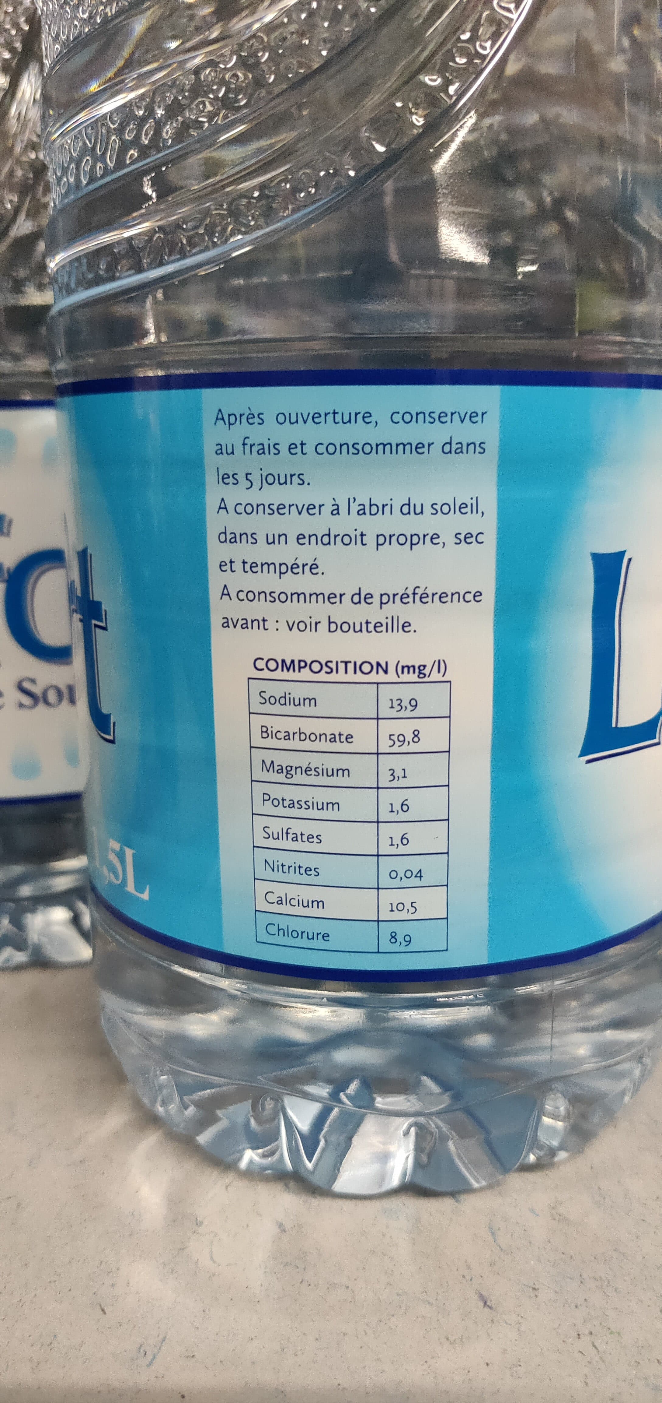 Lafort Eau de source LAFORT packshot
