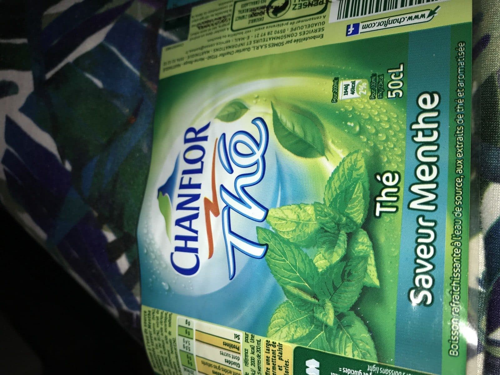 Chanflor thé saveur menthe packshot