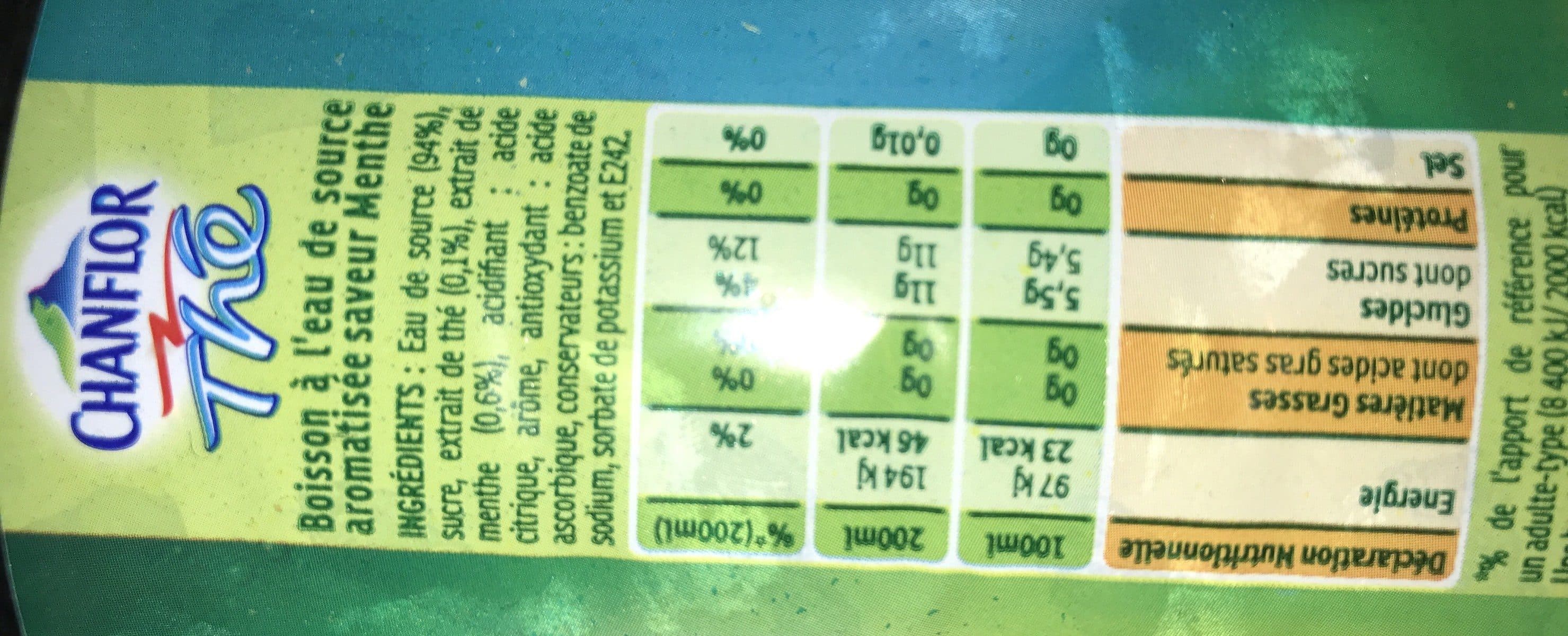Chanflor Chanflor thé packshot