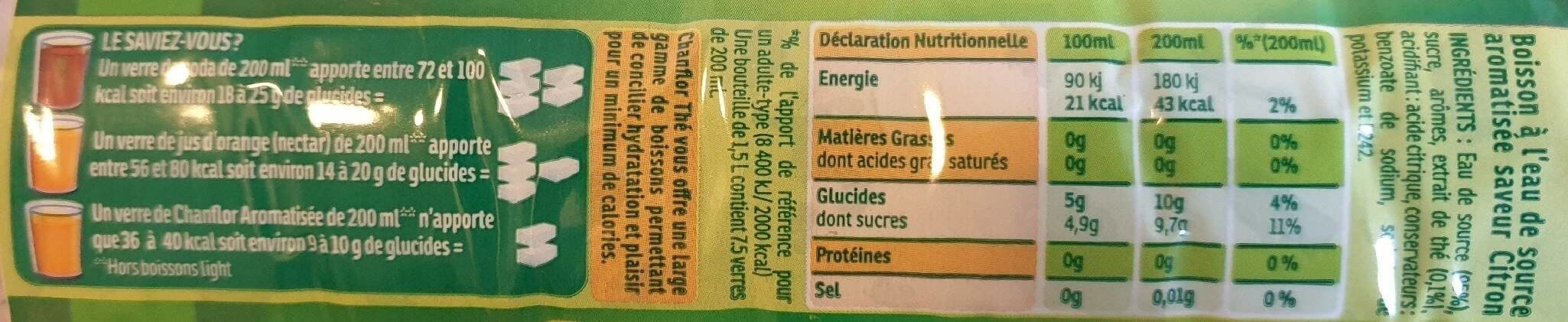 Chanflor The saveur citron packshot