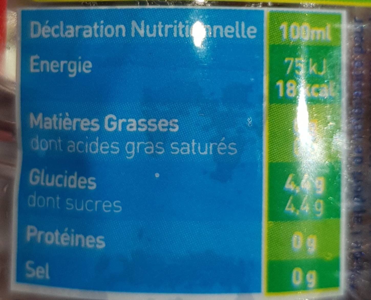 Chanflor Chanflor aromatisé pêche letchi packshot