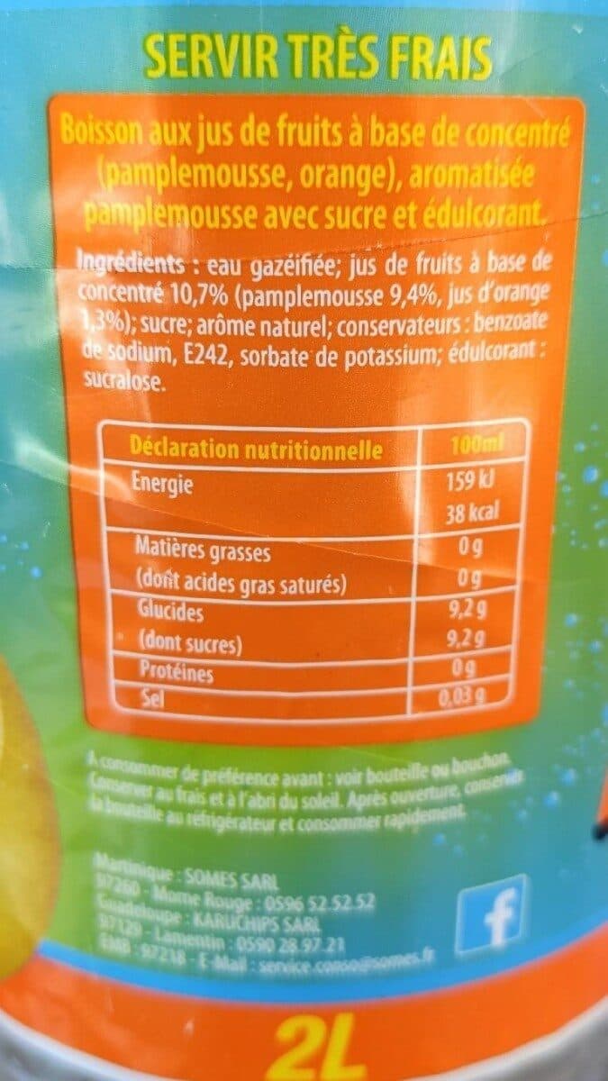 Amigo Amigo pamplemousse packshot