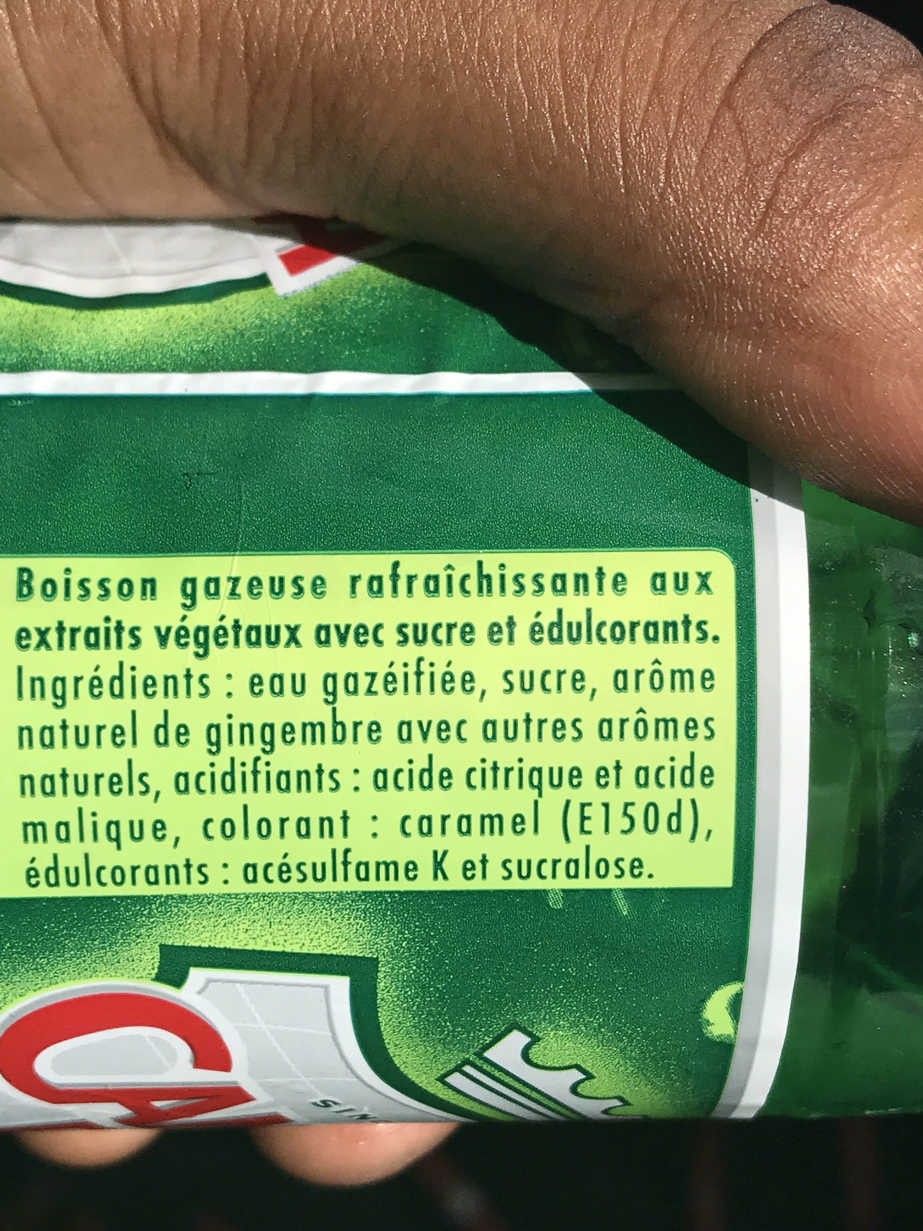 Canada dry Ginger Ale packshot