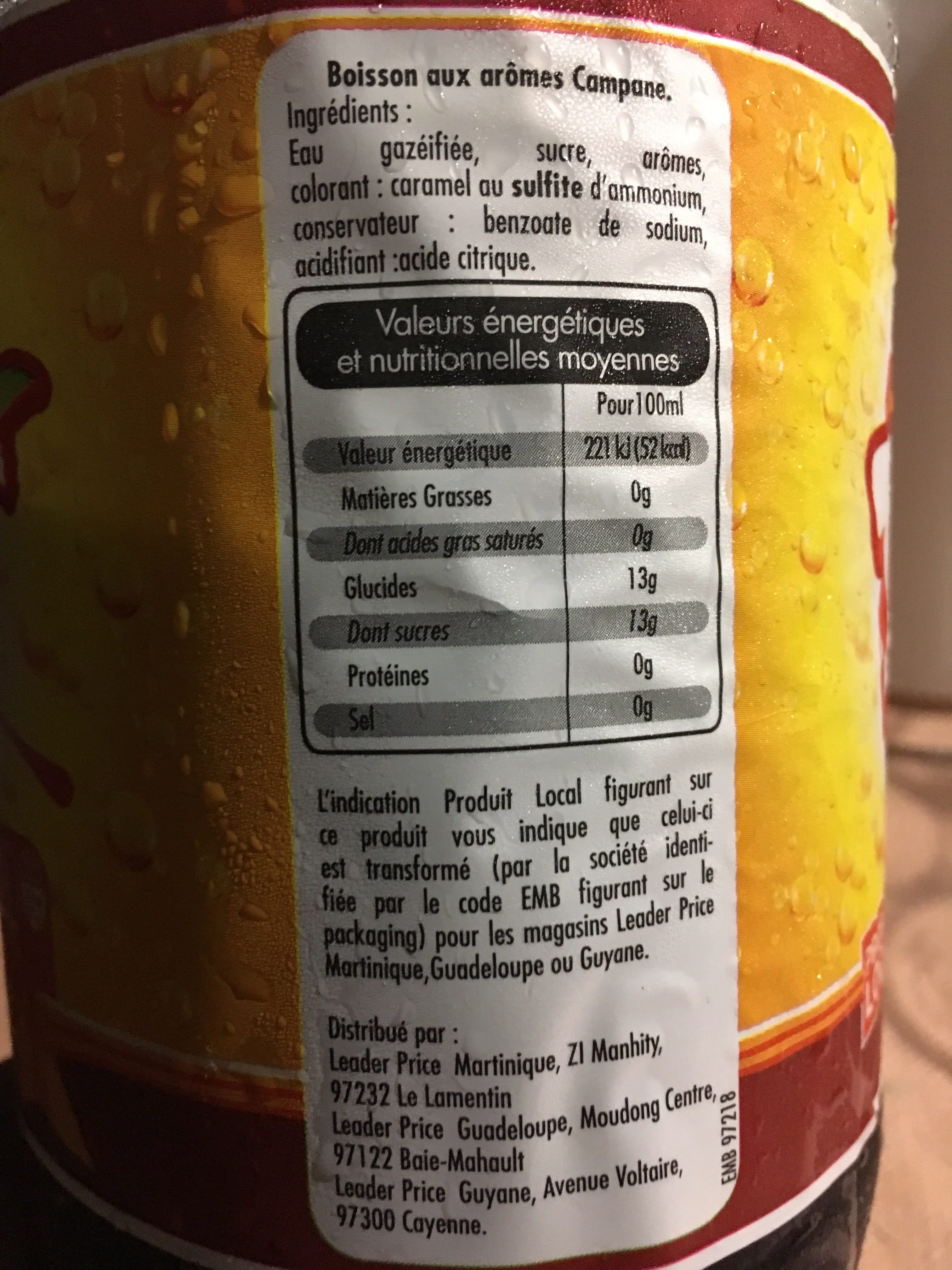Leader Price Soda Zwel Campagne 2l packshot