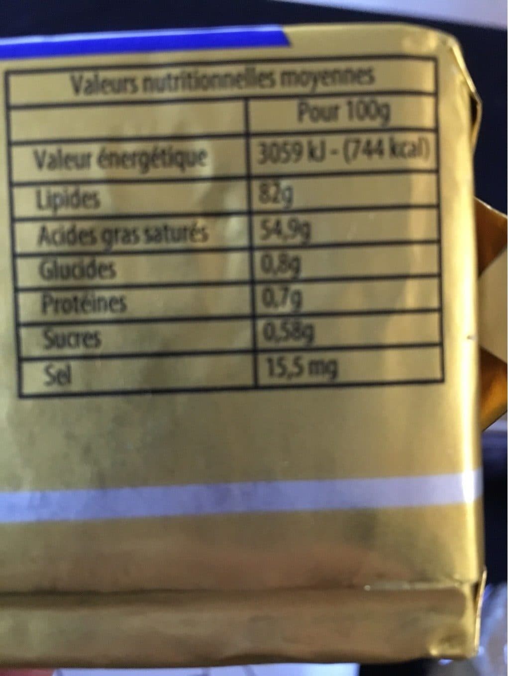 Sitap Beurre doux packshot