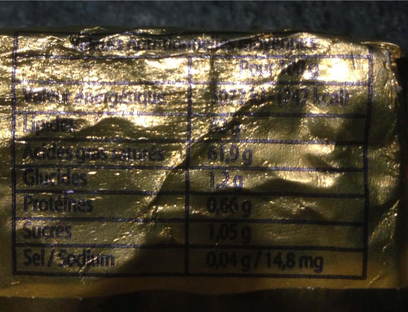 Chambeur Beurre doux CHAMBEUR packshot