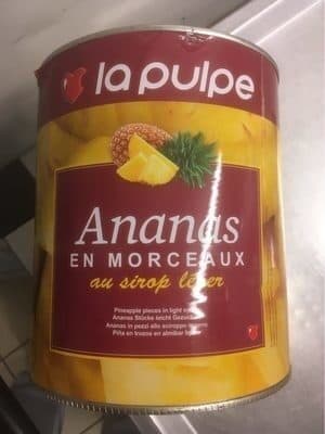 La Pulpe Ananas en morceaux packshot