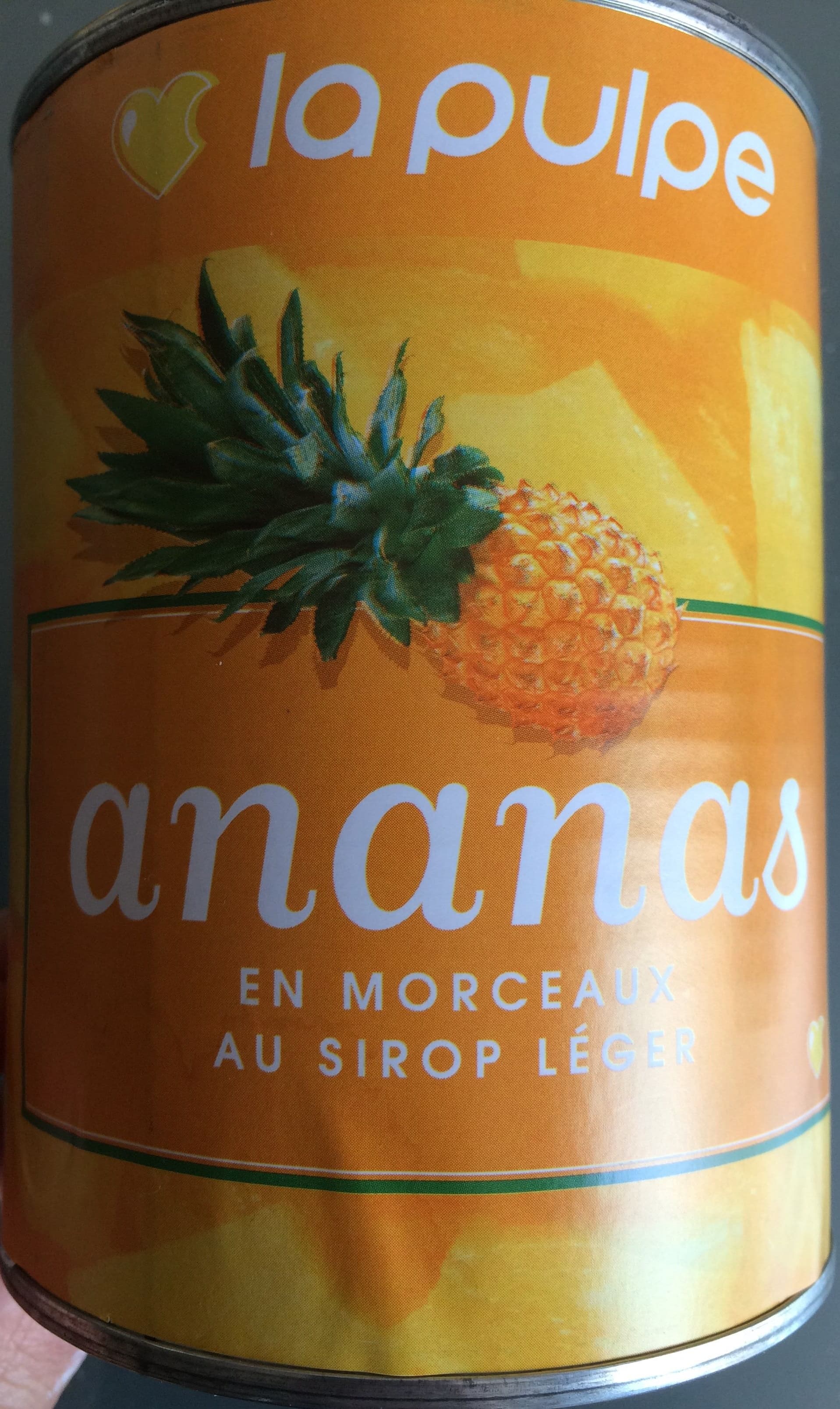 La Pulpe Ananas en morceaux packshot
