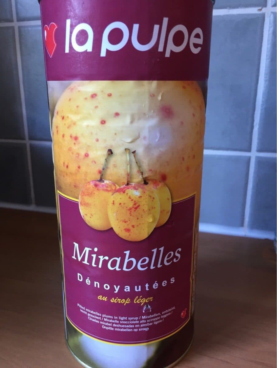 Open Food Facts Mirabelles denoyautees au sirop leger packshot