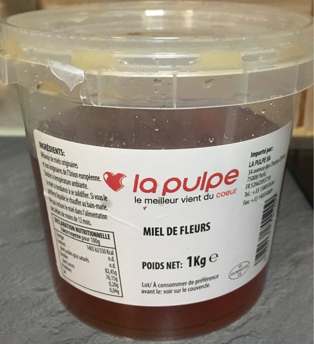 Open Food Facts miel de fleurs packshot