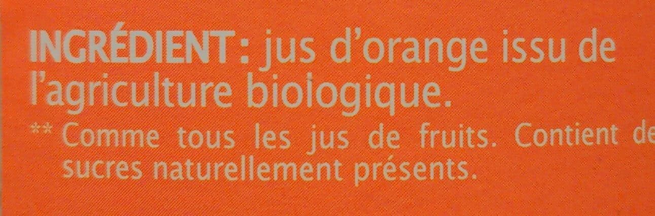Jardin Bio Orange pour jus 15days packshot
